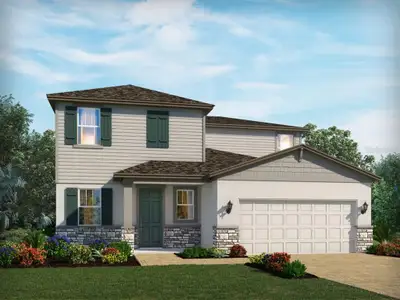 New construction Single-Family house 2881 Wild Olive Dr, St. Cloud, FL 34772 plan Violet - image