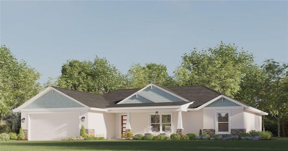 New construction Single-Family house Guava Terrace Loop, Ocklawaha, FL 32179 null- photo 0