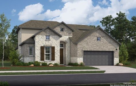 New construction Single-Family house 157 Rosanna Rdg, Universal City, TX 78148 plan Madrid III - image