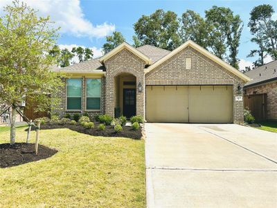 New construction Single-Family house 7419 Caprock Canyon Ln, Porter, TX 77365 Yorktown (1913-HV-35)- photo 0