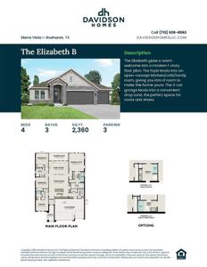 New construction Single-Family house 1819 Homewood Point Ln, Rosharon, TX 77583 The Elizabeth B- photo 0