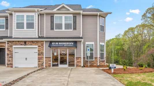 New construction Townhouse house 1821 Hinesley Road, Durham, NC 27703 Carson- photo 0