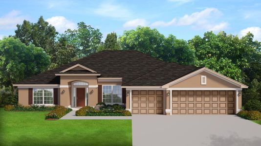 New construction Single-Family house 10407 Mahoning Avenue, Brooksville, FL 34614 2265- photo 0