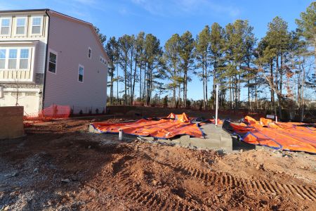 New construction Townhouse house 2201 Lambert Rd, Cary, NC 27519 Buckingham- photo 9 9