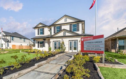 New construction Single-Family house 24604 Myrtle Wy, Montgomery, TX 77316 plan Trinity - image