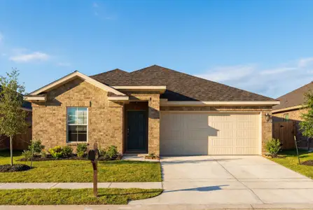 New construction Single-Family house 201 Harlingen Dr, Magnolia, TX 77354 plan The Laguna - image