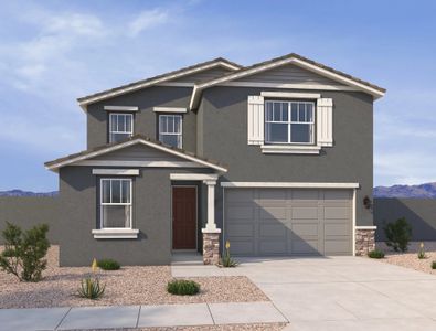 New construction Single-Family house 18264 W Sherman St, Goodyear, AZ 85338 plan Snapdragon - image