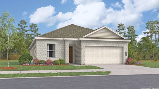 New construction Single-Family house 13211 Rosemary Cv, St. Hedwig, TX 78152 Thayer- photo 0 0