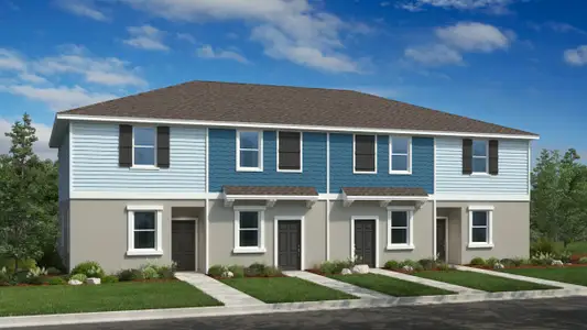 New construction Townhouse house Mount Dora, FL 32757 plan Hemlock - image