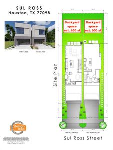 Please be aware that these plans are the property of the architect/builder designer that designed them not DUX Realty, Mazzarino Construction or 1849 SUL ROSS LLC and are protected from reproduction and sharing under copyright law. These drawing are for general information only. Measurements, square footages and features are for illustrative marketing purposes. All information should be independently verified. Plans are subject to change without notification.