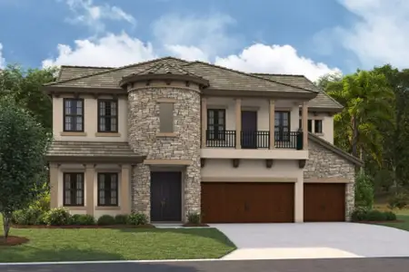 New construction Single-Family house 3022 Eagles Flight Pl, Brandon, FL 33511 plan Granada II - image