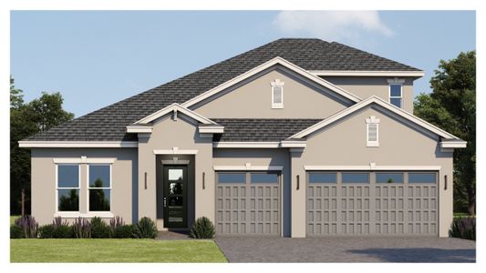 New construction Single-Family house 55 Greenhaven Pl, Ormond Beach, FL 32174 plan Egret II (RH) - image
