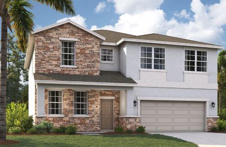 New construction Single-Family house 386 Brookshire Avenue, Titusville, FL 32796 The Chester- photo 0