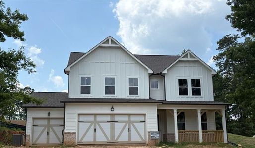 New construction Single-Family house 344 Riverwood Pass, Dallas, GA 30157 plan The Willow B - image