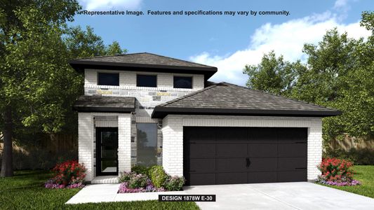 New construction Single-Family house 104 Covered Bridge Trl, Liberty Hill, TX 78642 plan 1878W - image