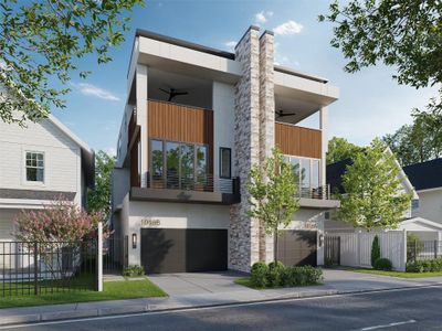 New construction Single-Family house 1016 Ruthven St, Unit A, Houston, TX 77019 null- photo 0