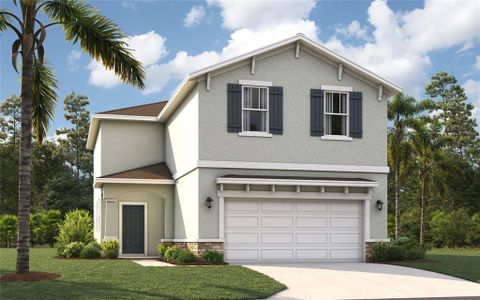 New construction Single-Family house 3830 Senna Wy, Tavares, FL 32778 plan Atrium - image