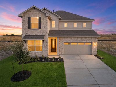 New construction Single-Family house 4740 Pleasant Pl, Round Rock, TX 78665 plan Parmer - image