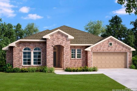 New construction Single-Family house 11710 Hackford, San Antonio, TX 78254 The Ridgegate- photo 0