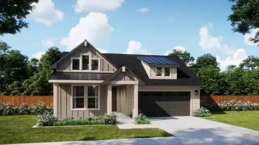 New construction Single-Family house 128 Jarred Bryant Ave, Kyle, TX 78610 plan 4009 - image