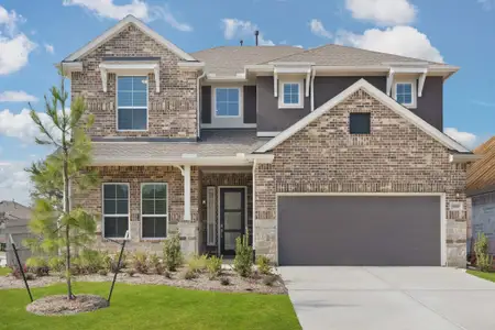 New construction Single-Family house 411 Aztec Cave Dr, New Caney, TX 77357 plan Macalister - image
