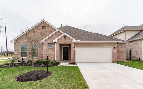 New construction Single-Family house 10819 Amador Peak Dr, Rosharon, TX 77583 Hemingway- photo 0