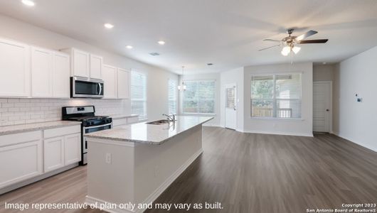 New construction Single-Family house 14740 Pearl Flts, San Antonio, TX 78253 The Salerno- photo 3 3