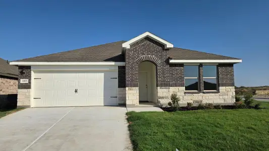 New construction Single-Family house 177 Tumbleweed Dr, Newark, TX 76071 plan Lakeway - image