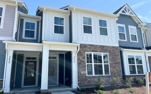 New construction Townhouse house 2430 Whitewing Ln, Wendell, NC 27591 - image