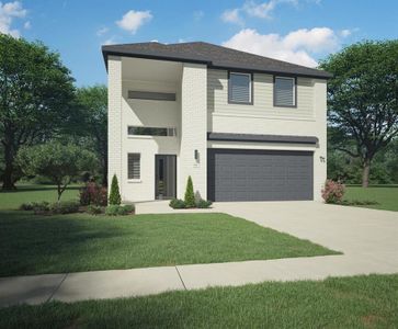 New construction Single-Family house 940 Dahlia Dr, Lavon, TX 75166 plan Oak II | Trails of Lavon - image