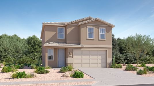 New construction Single-Family house 7041 W Indian Clover Wy, Tucson, AZ 85757 plan Edison - image