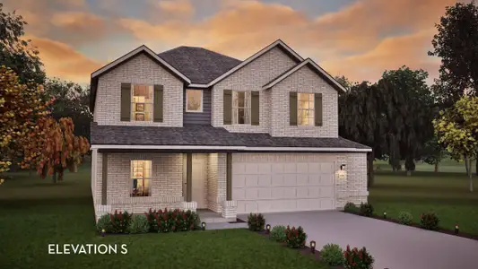 New construction Single-Family house 7308 Sumac Dr, Argyle, TX 76226 plan Concho - image
