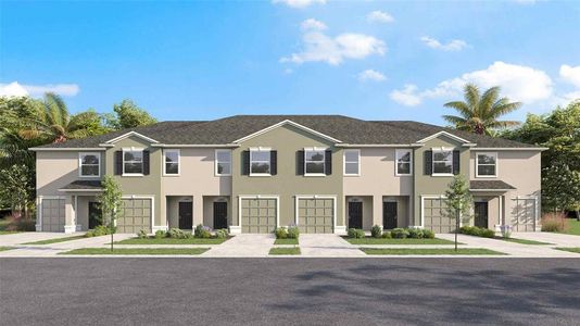 New construction Townhouse house 17607 Spanish Oak Lp, Land O' Lakes, FL 34638 - image