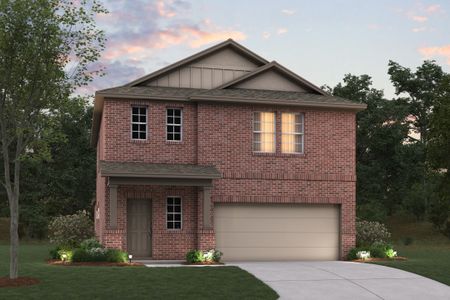 New construction Single-Family house 14265 Zealand Dr, Pilot Point, TX 76258 plan Dogwood II - 30' Smart Series - image