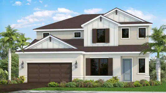 New construction Single-Family house 10012 Canaveral Cir, Sarasota, FL 34241 plan Sea Glass - image