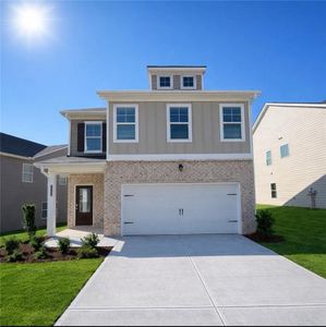 New construction Single-Family house 3002 Viewpark Cir, Conyers, GA 30013 plan The Lawson - image