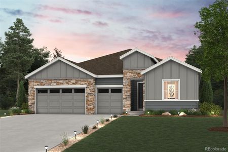 New construction Single-Family house 13865 Emerald Lake St, Parker, CO 80138 Columbia II- photo 0 0