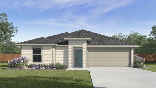 New construction Single-Family house 316 Wirecrested Dr, Lockhart, TX 78644 The Ashburn- photo 0