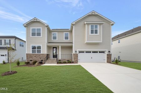 New construction Single-Family house 1809 Harrell Cove Ct, Fuquay Varina, NC 27526 plan Gunnison - image