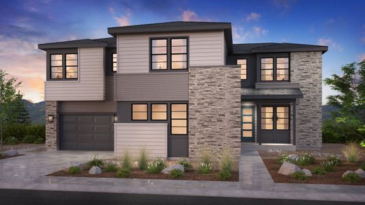 New construction Single-Family house 3993 Brush Rd, Castle Rock, CO 80108 plan Crestmont - image