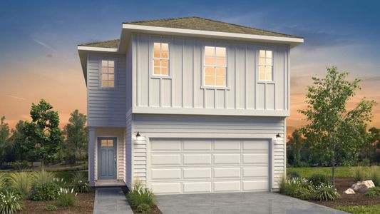 New construction Single-Family house 767 London Ave, New Braunfels, TX 78130 plan Skyline View - image