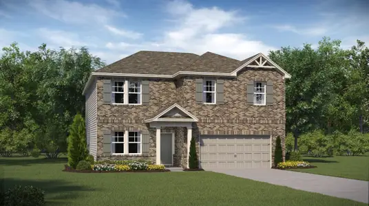 New construction Single-Family house 416 Amsterdam Wy, Hampton, GA 30228 plan Richmond - image