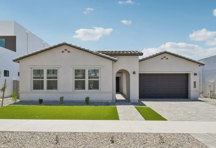 New construction Single-Family house 10435 E Unity Ave, Mesa, AZ 85212 plan 5014 Elevation A - image