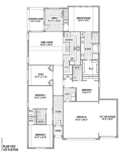 New construction Single-Family house 2617 Grinnel Dr, Celina, TX 75009 plan 1523 - image 5