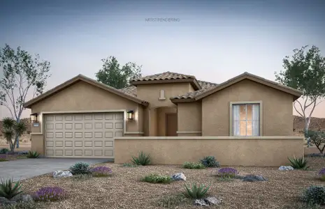 New construction Single-Family house 42965 W Krista Dr, Maricopa, AZ 85138 plan Parklane - image