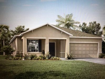 New construction Single-Family house 2049 Se Aneci Street, Port Saint Lucie, FL 34953 The Avalon- photo 0