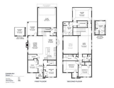 New construction Single-Family house 716 Kendall Ln, Celina, TX 75009 plan Danbury - SH 3104 - image 5