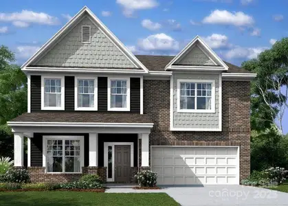 New construction Single-Family house 2950 Ballenger St, Kannapolis, NC 28027 plan The Fenmore - image