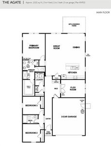 Agate Floorplan - Representative Photo