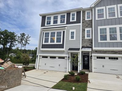 New construction Townhouse house 2005 Lambert Rd, Cary, NC 27519 plan Buckingham - image